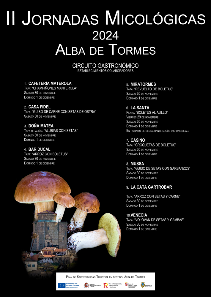 II Jornadas Micológicas en Alba de Tormes